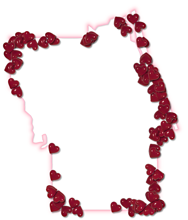 A Map Of Flagler With A Pink Glow Outline And Randomly - Map (656x768), Png Download