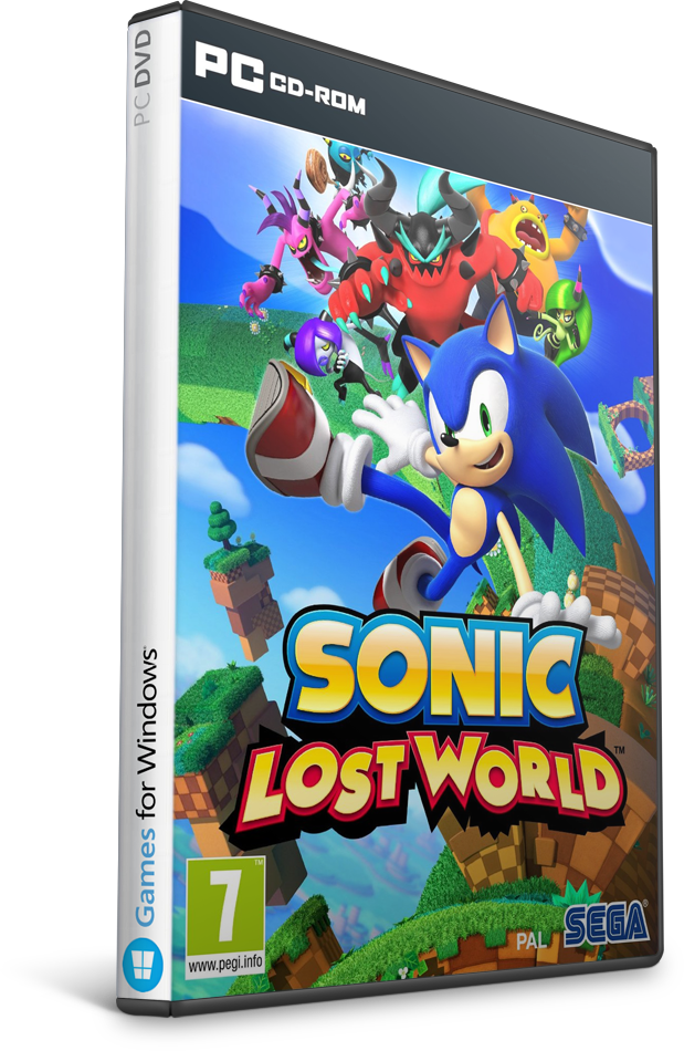 Sonic Lost World-codex - Sonic Lost World Dvd (619x950), Png Download