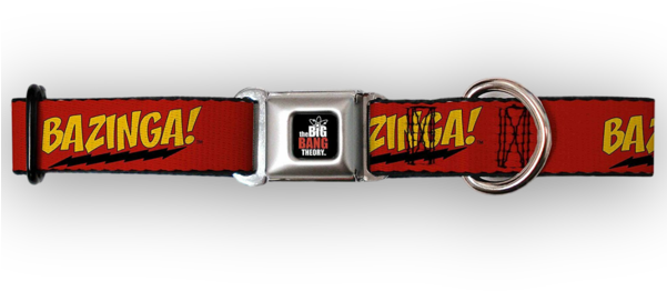 Buckle Down Big Bang Theory Bazinga Dog Collar Dog - Dog Collar Sthbo - Sonic Mania Sonic/tails/knuckles (600x600), Png Download
