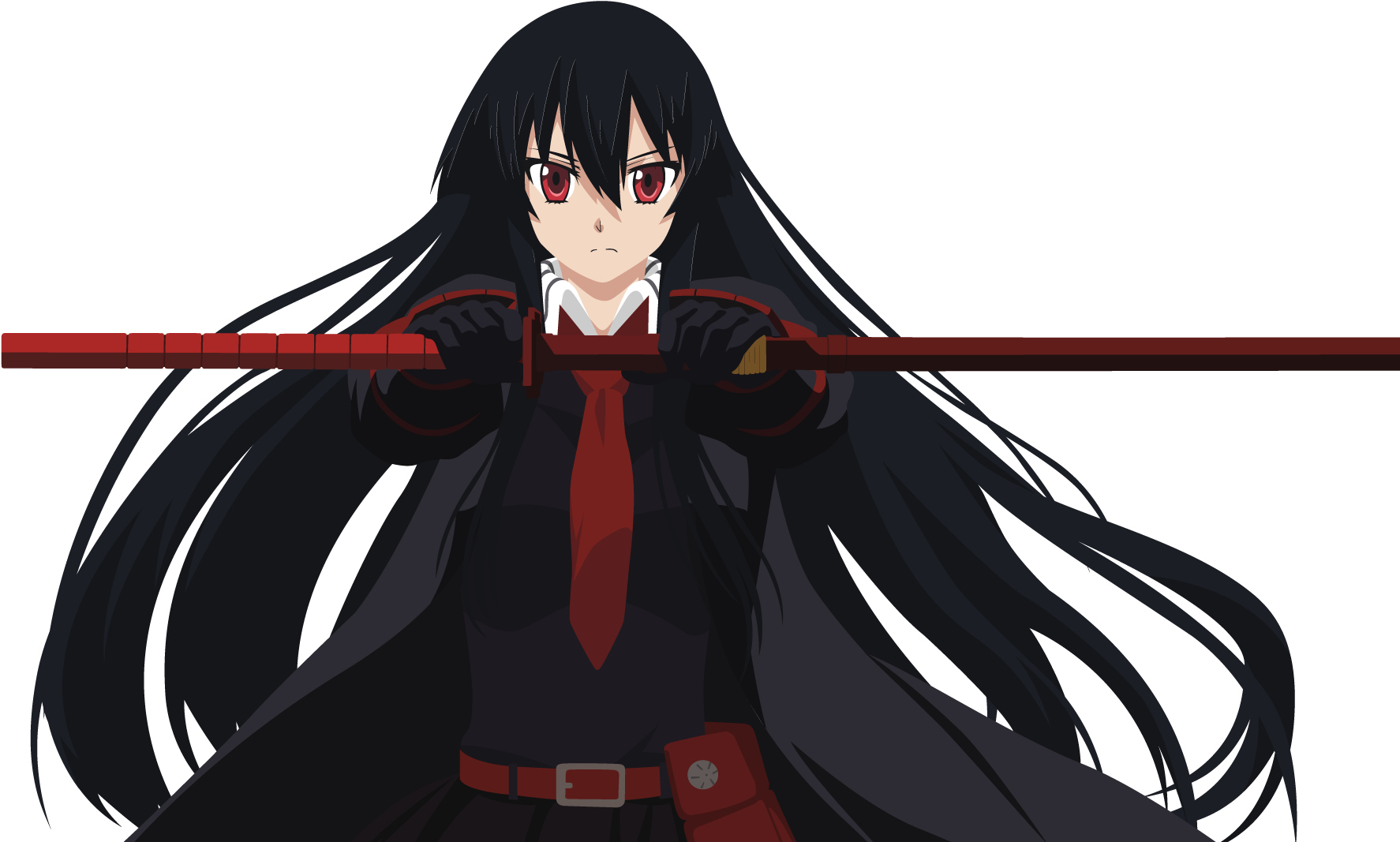 Transparent For Those Who Dislike The Background Colour - Akame Ga Kill Vector (1920x1080), Png Download