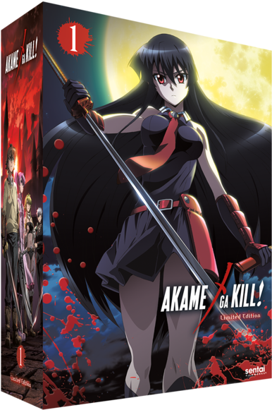 Akame Ga Kill: Collection 1 (blu-ray / Collector's (562x600), Png Download