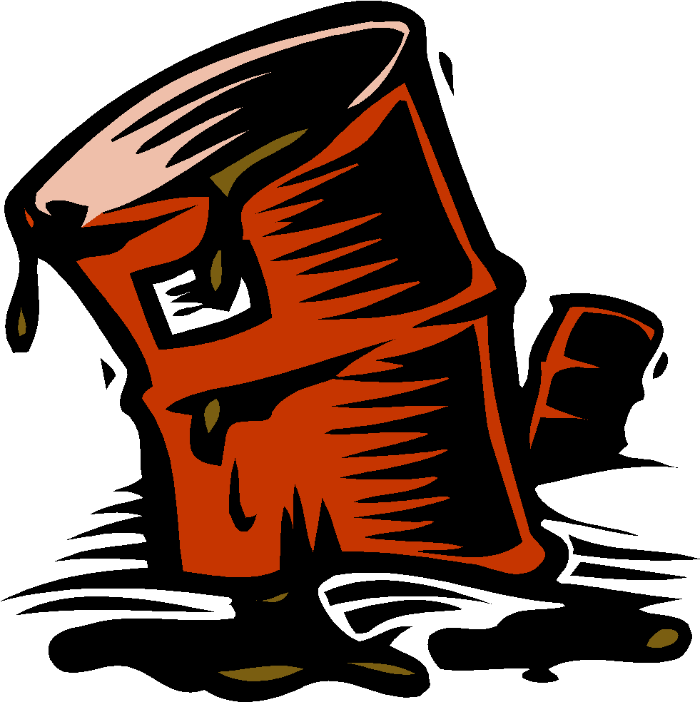 How Humans Have Polluted The Earth - Ölfass Comic (1000x1000), Png Download