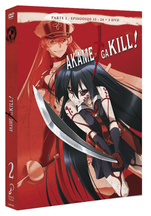 Ficha Técnica De Akame Ga Kill Temporada 2 Dvd - Akame Ga Kill Collection 2 (episodes 13-24) Dvd (300x429), Png Download