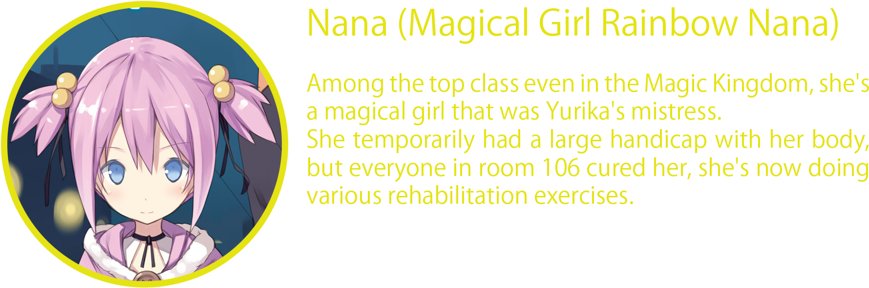 Side Nana 2 - Fictional Character (1800x600), Png Download