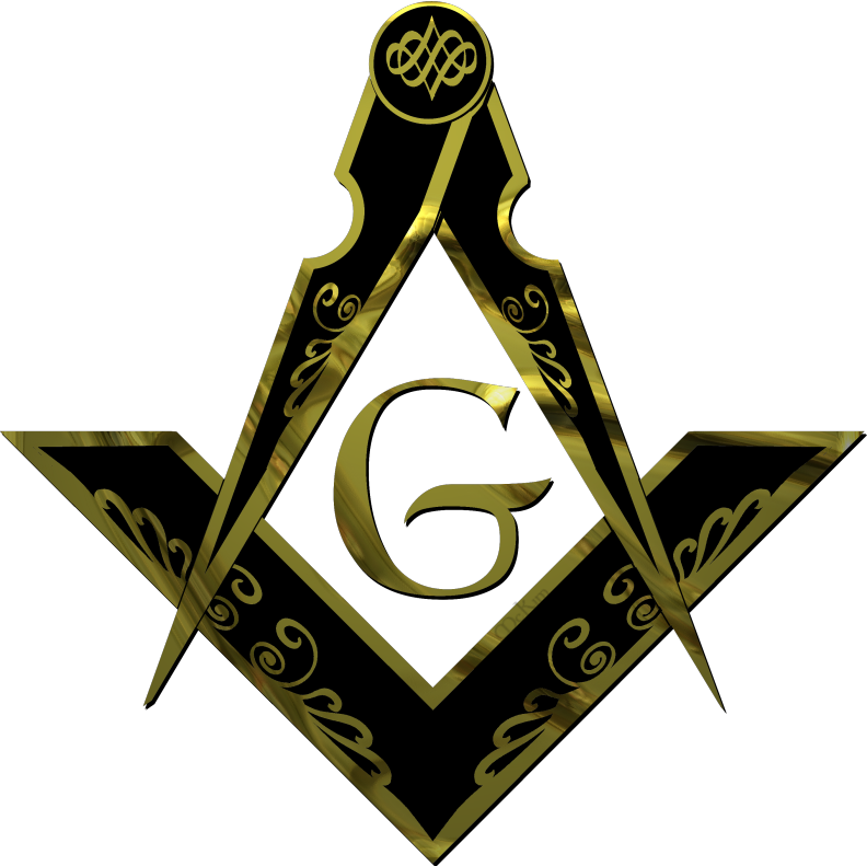 Masonic Square And Compass Png (792x791), Png Download