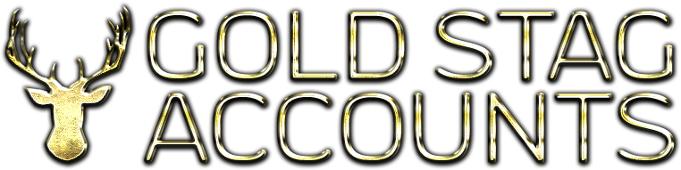 Gold Stag Accounts - Calligraphy (838x214), Png Download
