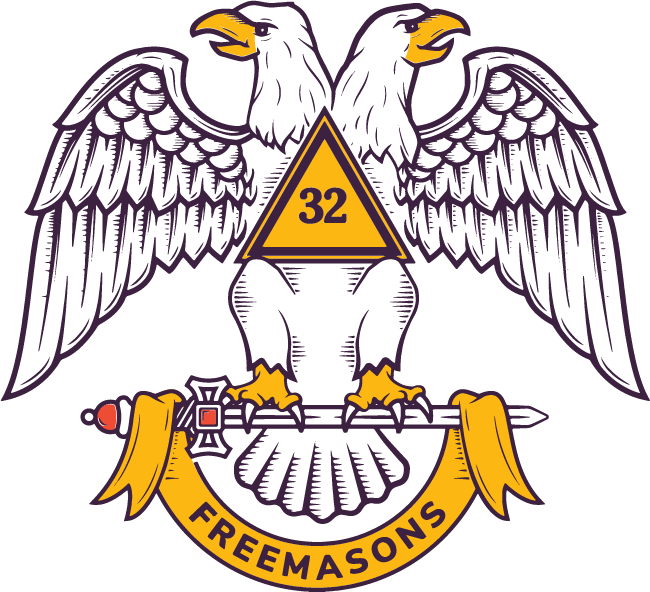 32nd Degree Masons - Scottish Rite (650x592), Png Download