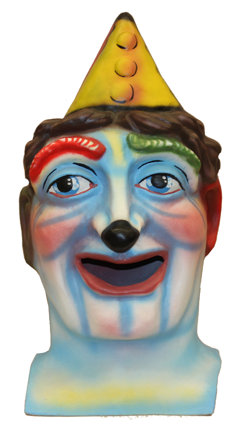 Cabezudo Cadete Payaso - Cabezudos Payaso (495x850), Png Download
