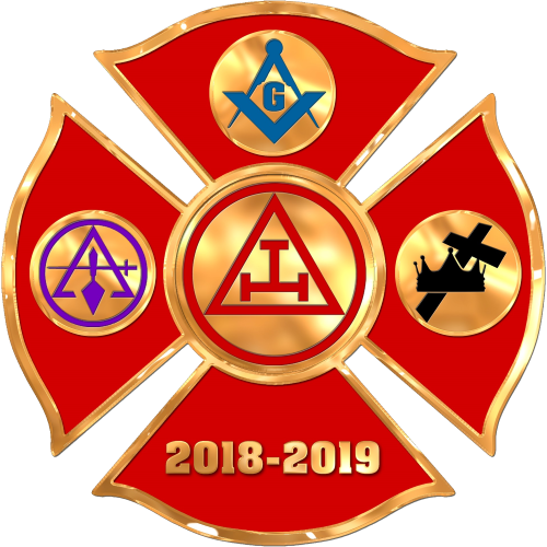 Grand Chapter Indiana Royal Arch Masons Regs Richard - Logo (500x500), Png Download