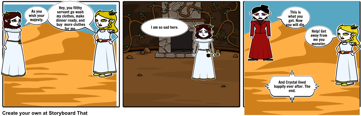 Amathyst The Evil Queen - Cartoon (1164x385), Png Download