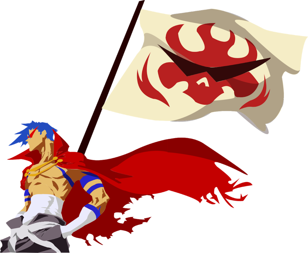 Kamina - Portable Network Graphics (1000x821), Png Download