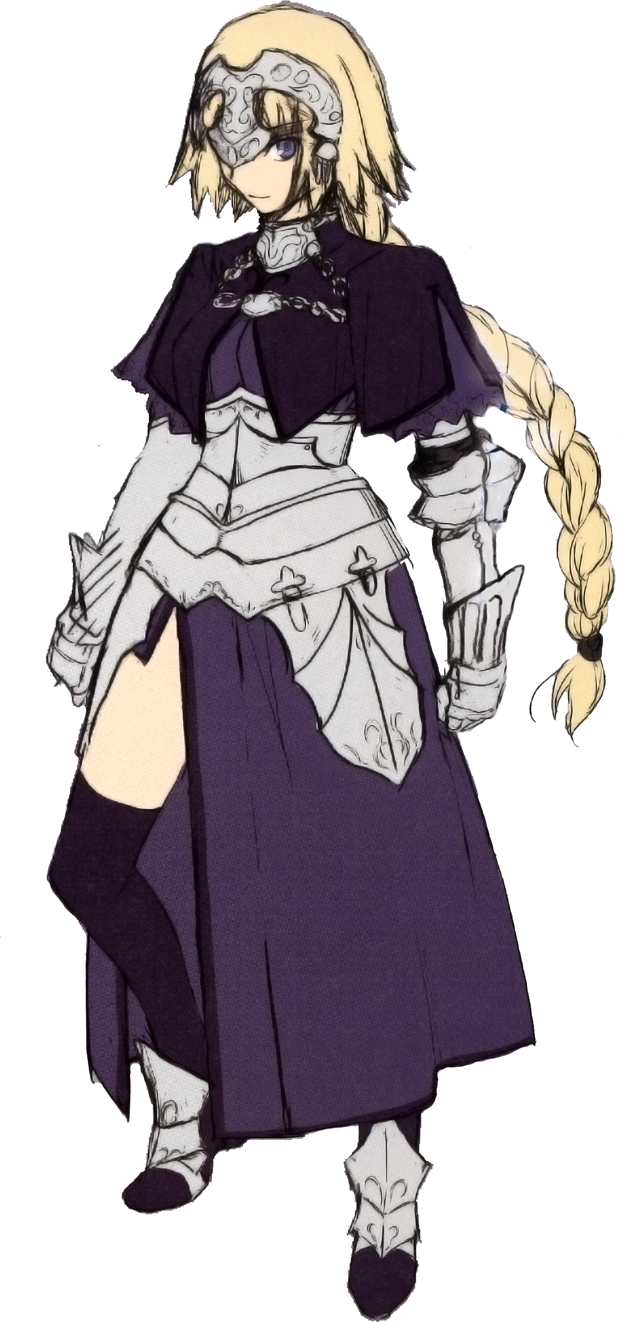 Jeanne - Fate Apocrypha (2000x2700), Png Download