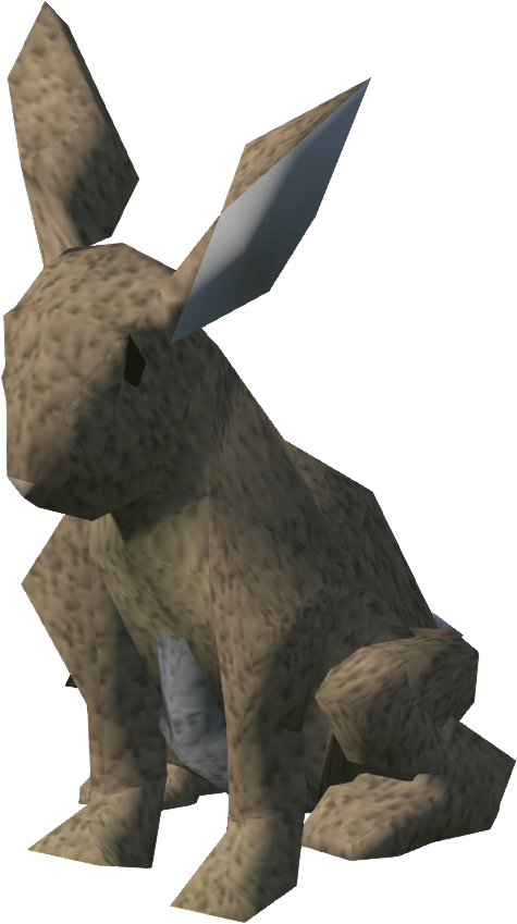 Runescape Rabbit (475x849), Png Download