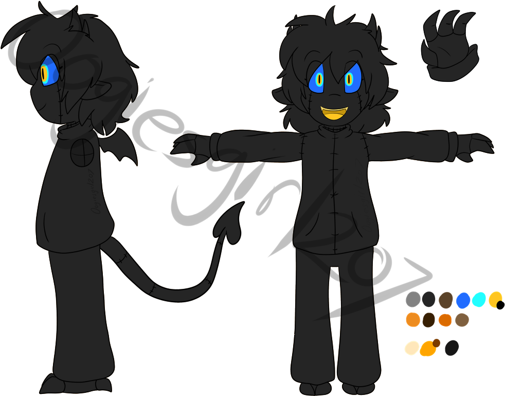 Monster Oogie Shadow Model Pose Smaller Image - Cartoon (1011x780), Png Download