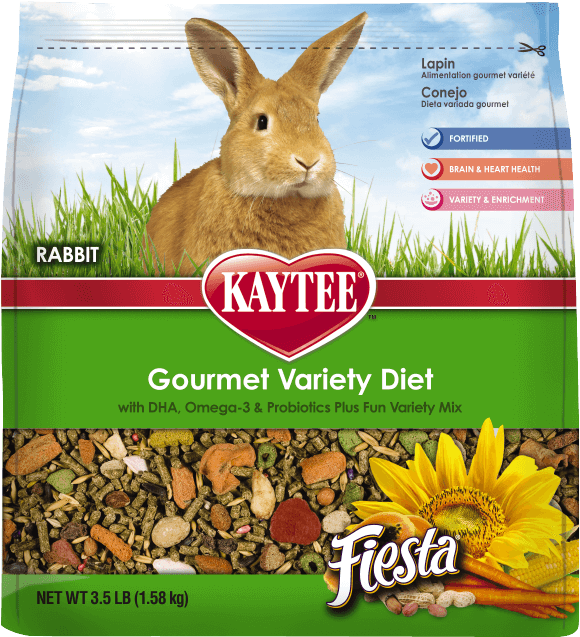 Kaytee Fiesta Rabbit Food (750x750), Png Download
