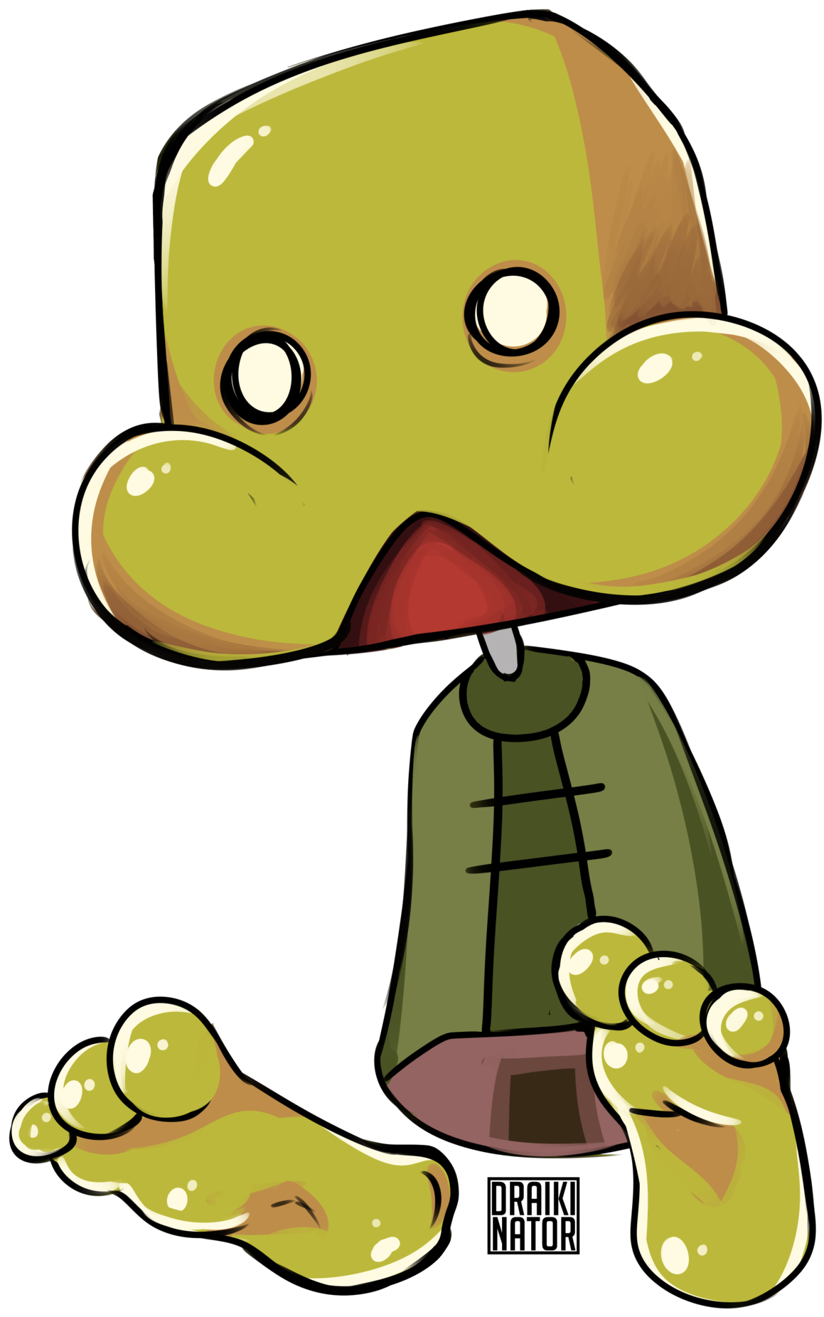 I Walked Downstairs And When I Got To The Bottom, Instead - Cartoon (1175x1920), Png Download