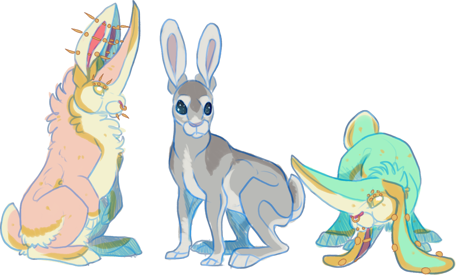 Download [p/g] Not Rabbits - Cartoon PNG Image with No Background ...