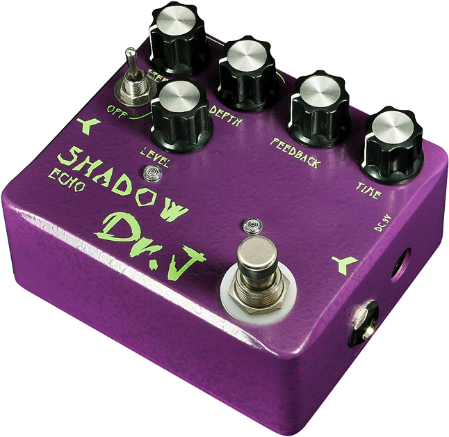Dr J D-54 Shadow Echo Delay Pedal (650x650), Png Download