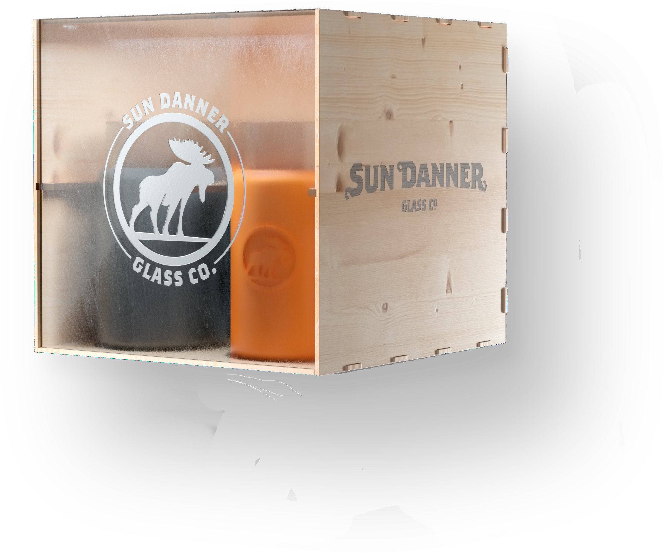 Mix Color Wood Box 4 Pack - Packaging And Labeling (3000x3000), Png Download