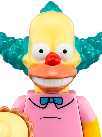 Krusty - Lego Dimensions The Simpsons Krusty (336x448), Png Download