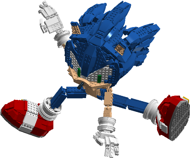 Lego Sonic Set Ideas (1126x601), Png Download