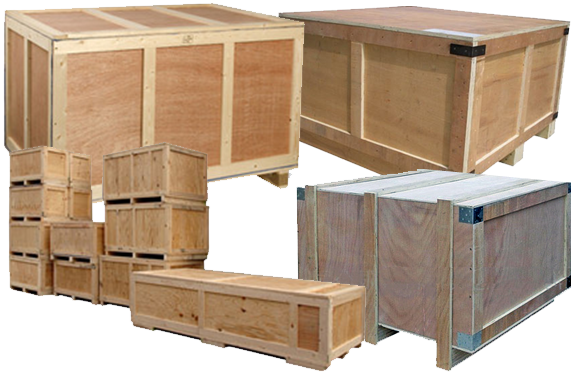 We Hold Expertise In Manufacturing And Supplying Plywood - Industrial Wooden Box (571x372), Png Download