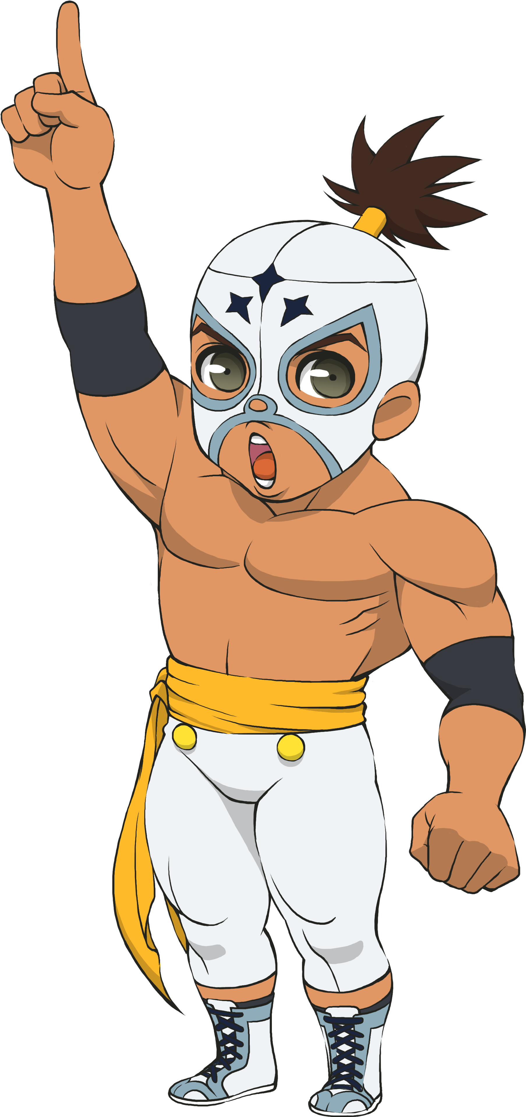Elfuerte Ultra Sf4 Chib - El Fuerte Street Fighter Chibi (2894x4093), Png Download