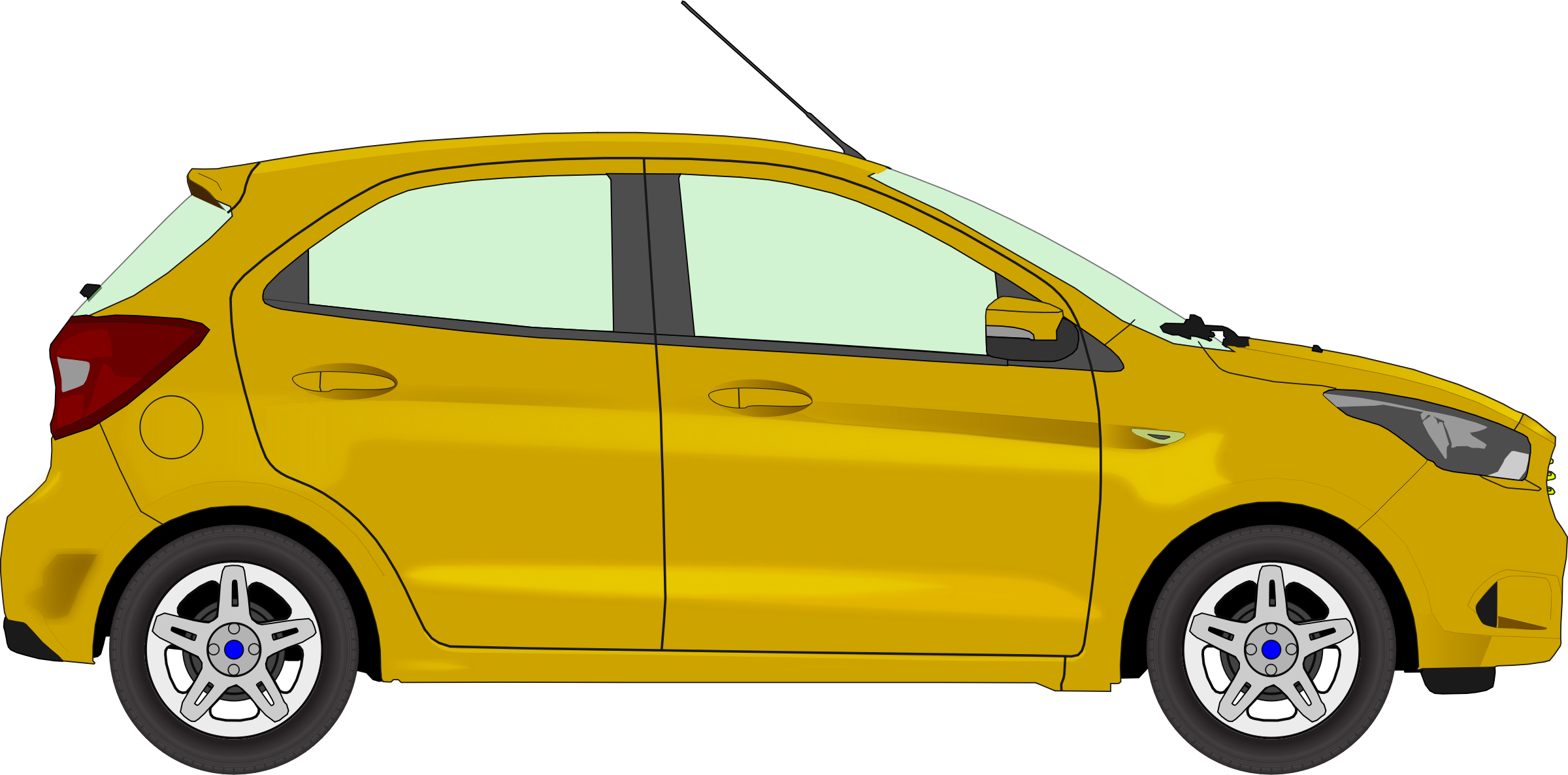 This Free Icons Png Design Of Car 13 (2400x1186), Png Download