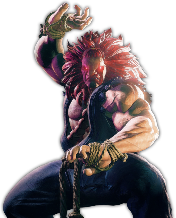 Akuma - Akuma Street Fighter 2017 (570x705), Png Download