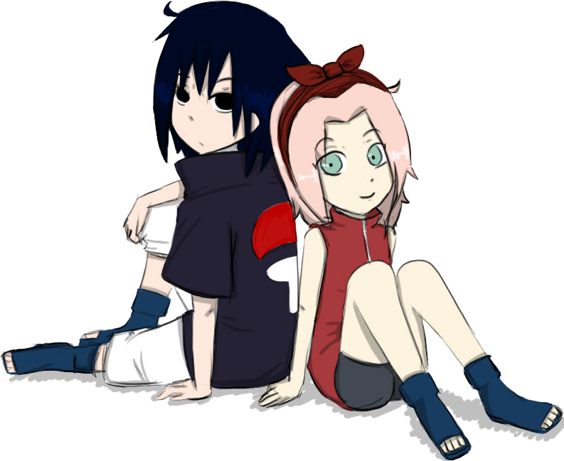 Sasusaku Kid By Malengil - Sasusaku Png (793x649), Png Download
