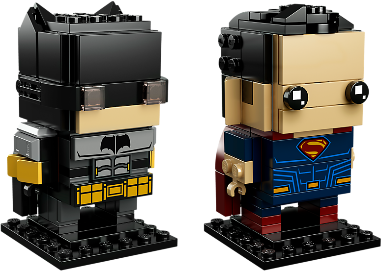 Tactical Batman™ & Superman - Lego Brickheadz Superman (800x600), Png Download