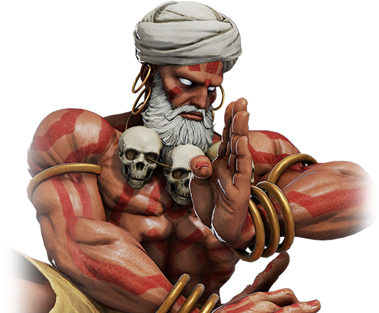Favorite Sfv Costumes - Street Fighter Dhalsim (545x480), Png Download