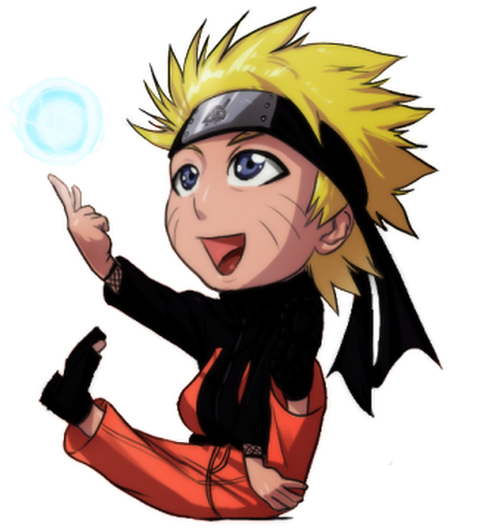 Photo - Naruto Chibi Png Gif (530x530), Png Download