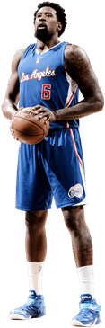 Deandre Jordan About To Shoot - Deandre Jordan (384x384), Png Download