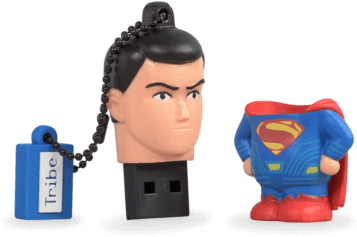 Dc Comics - Tribe Usb 8gb Dc Superman (accessories) (375x375), Png Download