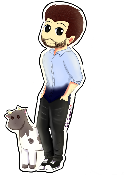 Stickers De Samuel > - Dibujos Animados De Vegetta777 (600x728), Png Download