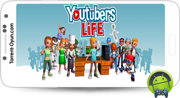 Youtubers Life Gaming [apk Obb] [android] (650x342), Png Download