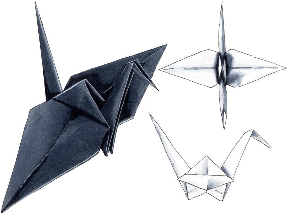 And Here The Results - Origami (1024x769), Png Download