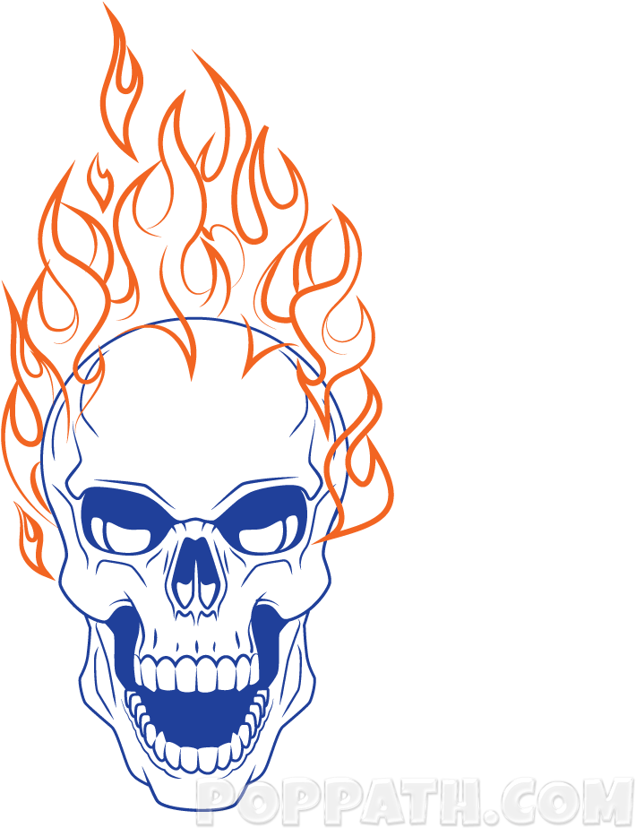 Play Slideshow - Skull (1000x1000), Png Download