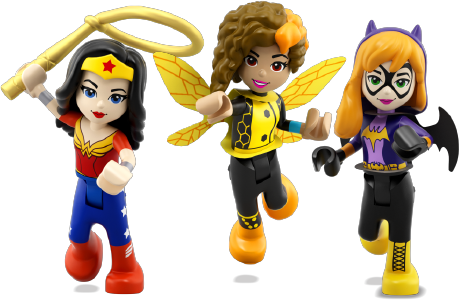 Dc Super Hero Girls - Süper Hero Girls Lego (459x300), Png Download