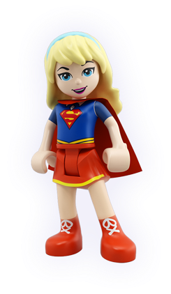 Lego Dc Superhero Girls - Lego Dc Superhero Girls Supergirl (300x484), Png Download