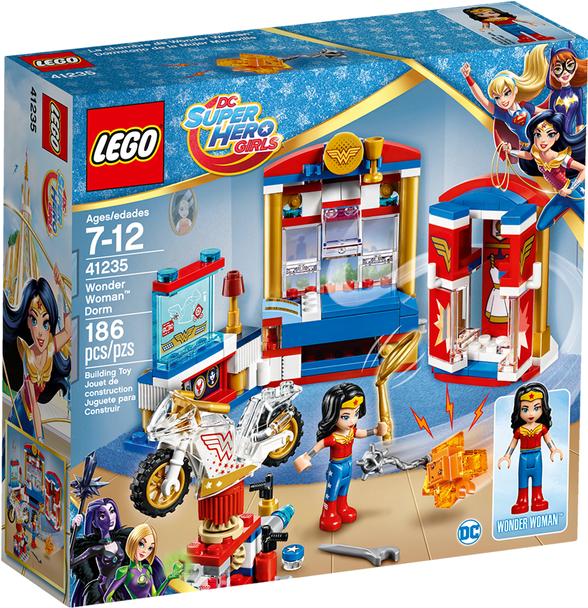 Wonder Woman Dorm - Lego Super Hero Girls (900x900), Png Download
