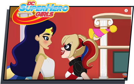 Dc Kids Dc Super Hero Girls - Dc Super Hero Girls Dvd (429x280), Png Download