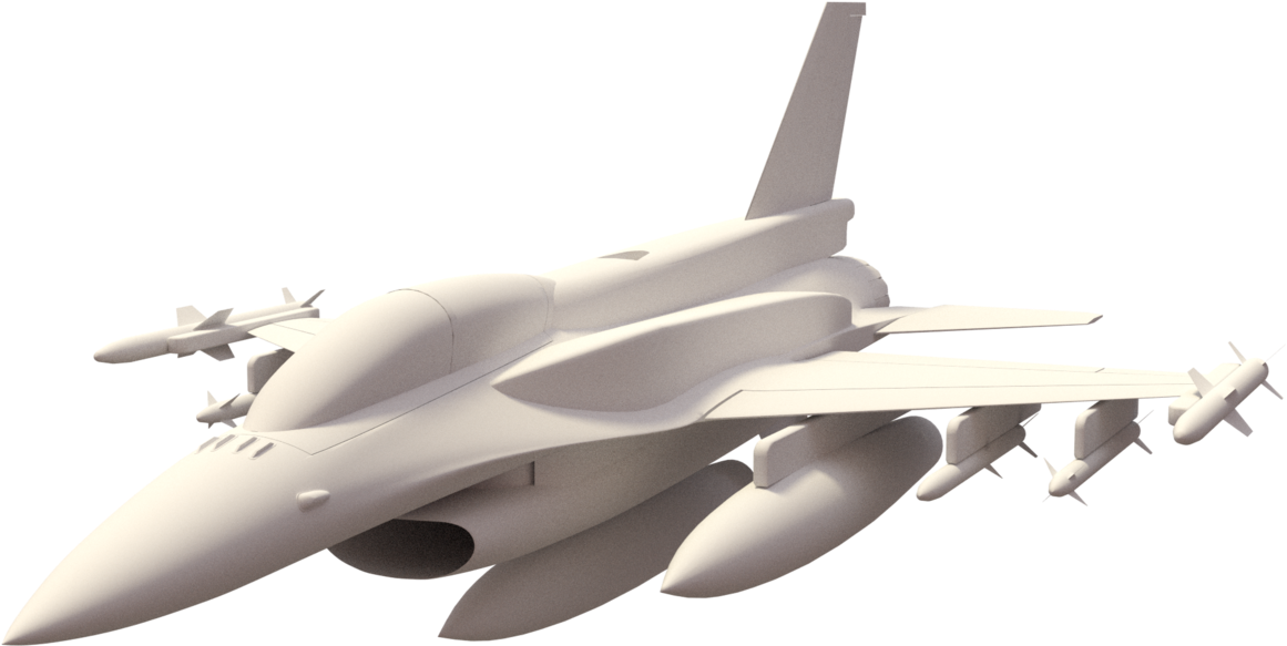 F16 3d Model Free (1200x675), Png Download