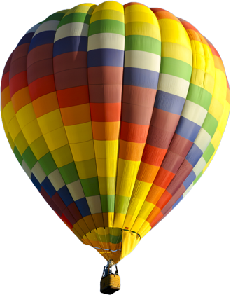 Horizons Balloon - Balloon With People Png (330x421), Png Download