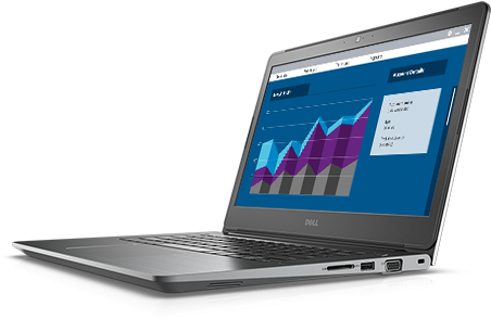 Dell Vostro 14 - Dell Vostro 5468 (504x350), Png Download