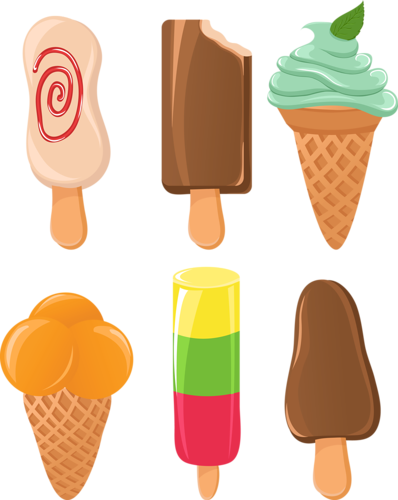 Eb046ca66f64 - Ice Cream Vector (398x500), Png Download