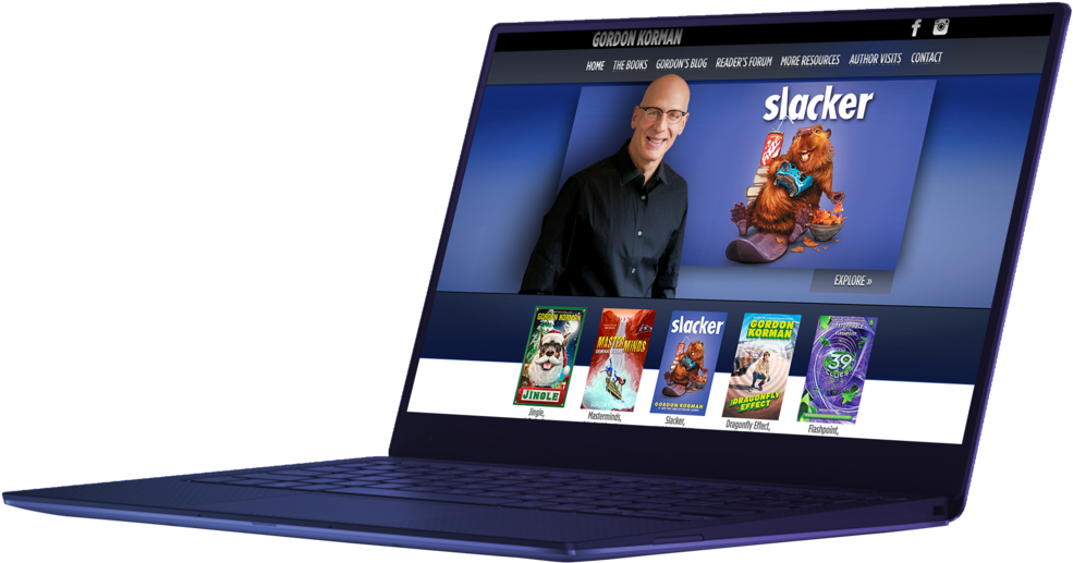 Com Website States In Dell Laptop Frame 0032 - Slacker (1000x527), Png Download