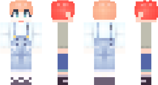 Minecraft Skin Seokjin - Minecraft (600x348), Png Download