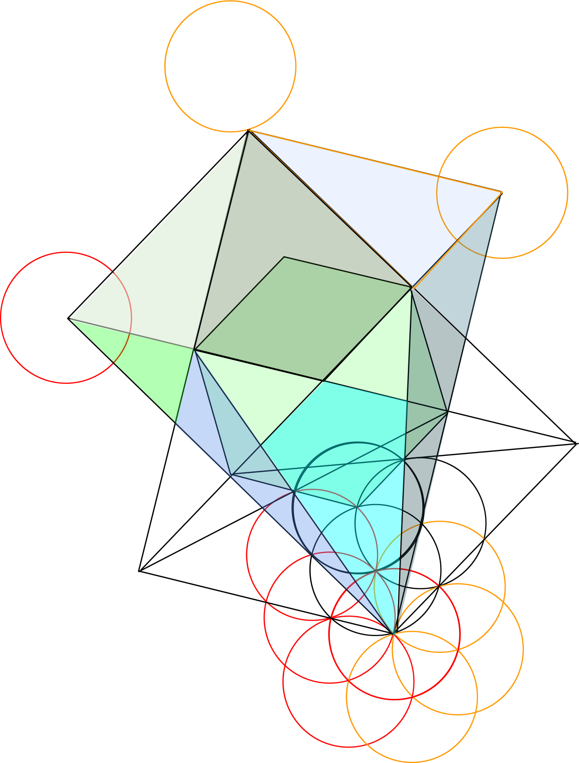 This Free Icons Png Design Of Seed Life Diamond (1164x1533), Png Download